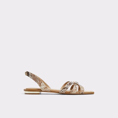 Marassita Brown Multi Women's Flat Sandals | ALDO Canada