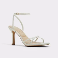 Marbela White/Bone Women's Strappy Heels | ALDO Canada