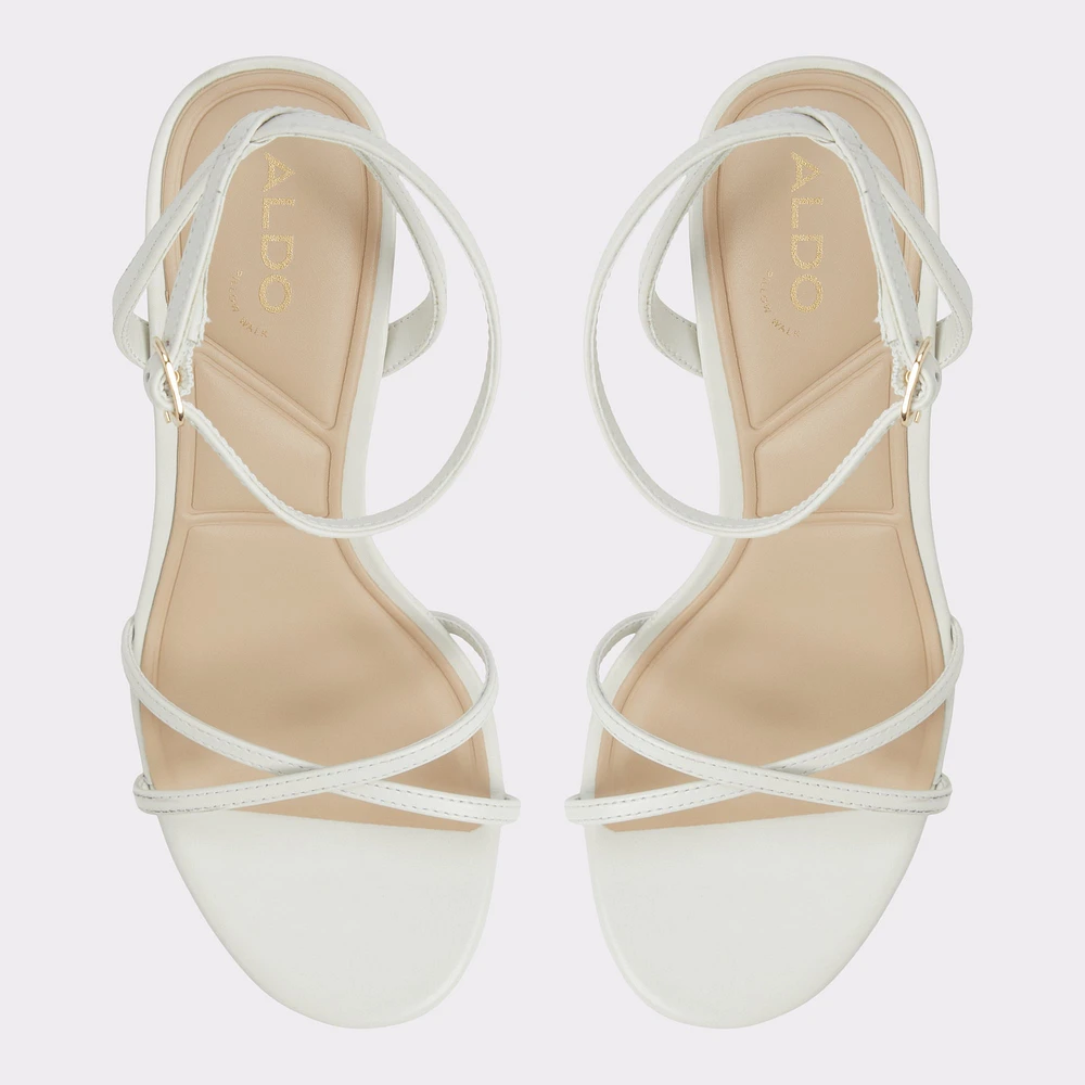 Marbela White/Bone Women's Strappy Heels | ALDO Canada
