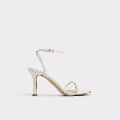 Marbela White/Bone Women's Strappy Heels | ALDO Canada
