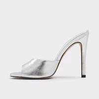 Marcelia Argent Femmes Mules a talons | ALDO Canada