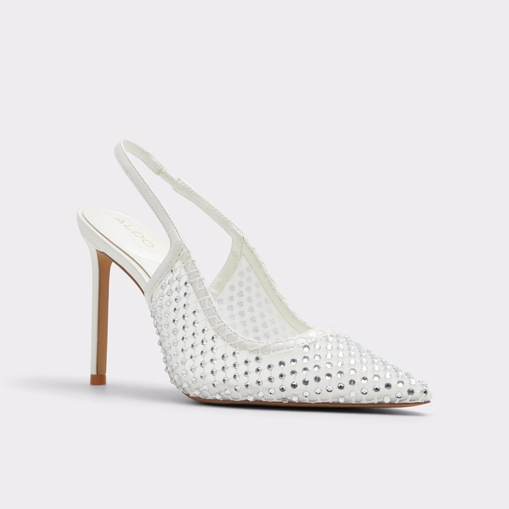 Marciana Blanc/Oss Femmes Chaussures à bride arrière | ALDO Canada