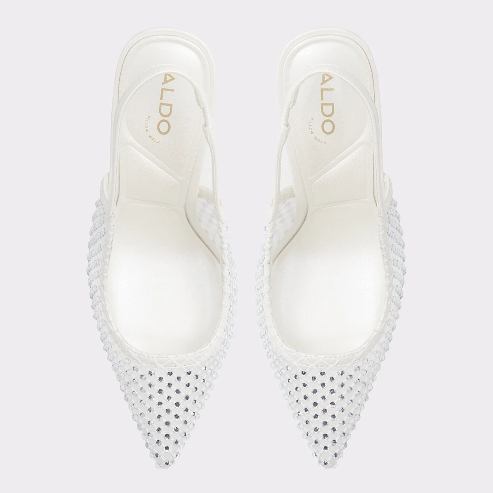 Marciana Blanc/Oss Femmes Chaussures à bride arrière | ALDO Canada