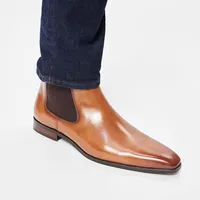 Markey Cognac Men's Dress Boots | ALDO US