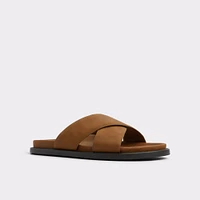 Marrin Cognac Men's Slides | ALDO Canada