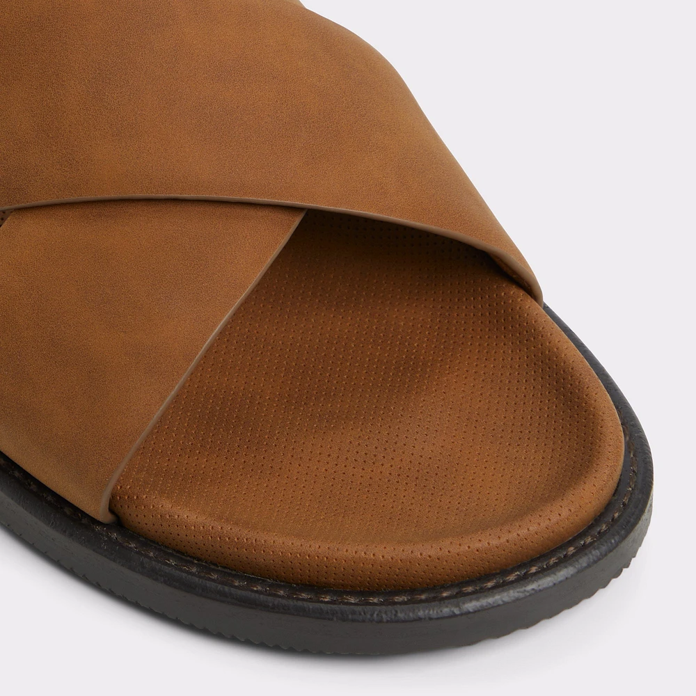 Marrin Cognac Men's Slides | ALDO Canada