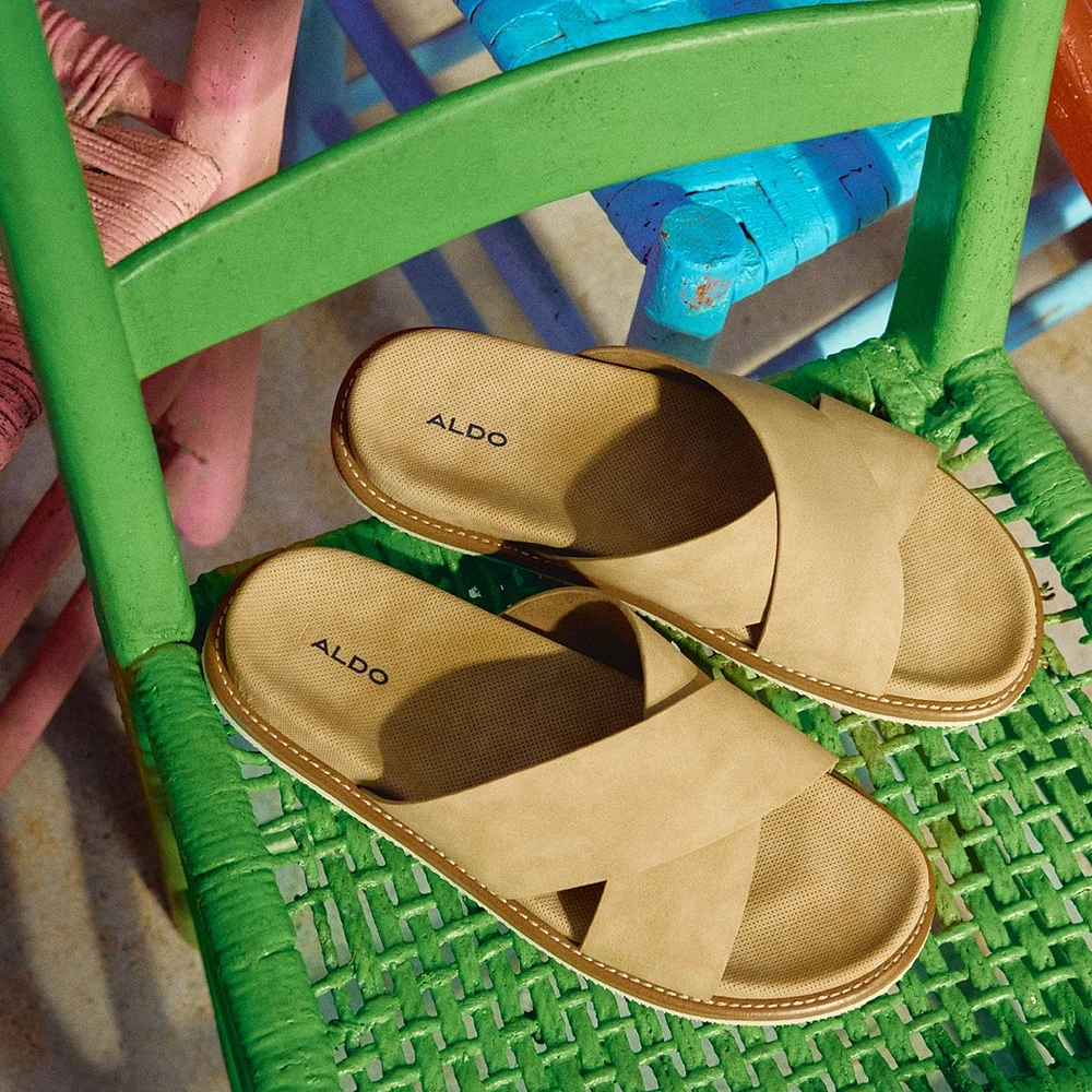 Marrin Beige Men's Sandals & Slides | ALDO US