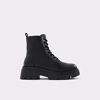 Marthia Other Black Leather Women's Combat boots | ALDO Canada