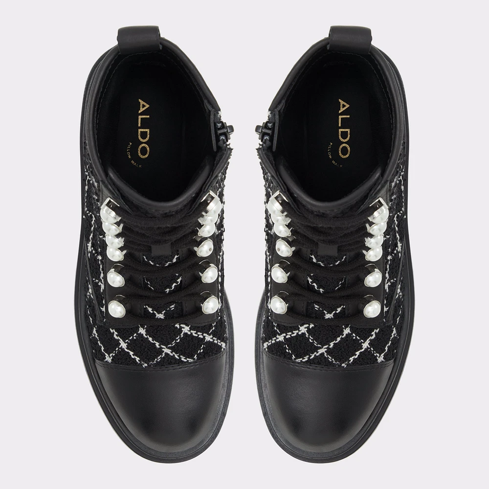 Marthia Other Black Textile Women's Combat boots | ALDO Canada