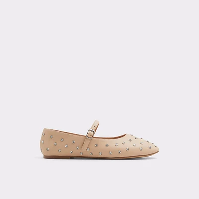 Marylina Beige Femmes Ballerines | ALDO Canada