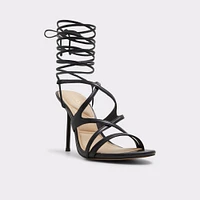 Marylou Noir Femmes Talons à lanières | ALDO Canada