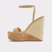 Marysol Other Dark Beige Women's Wedges & Espadrilles | ALDO Canada