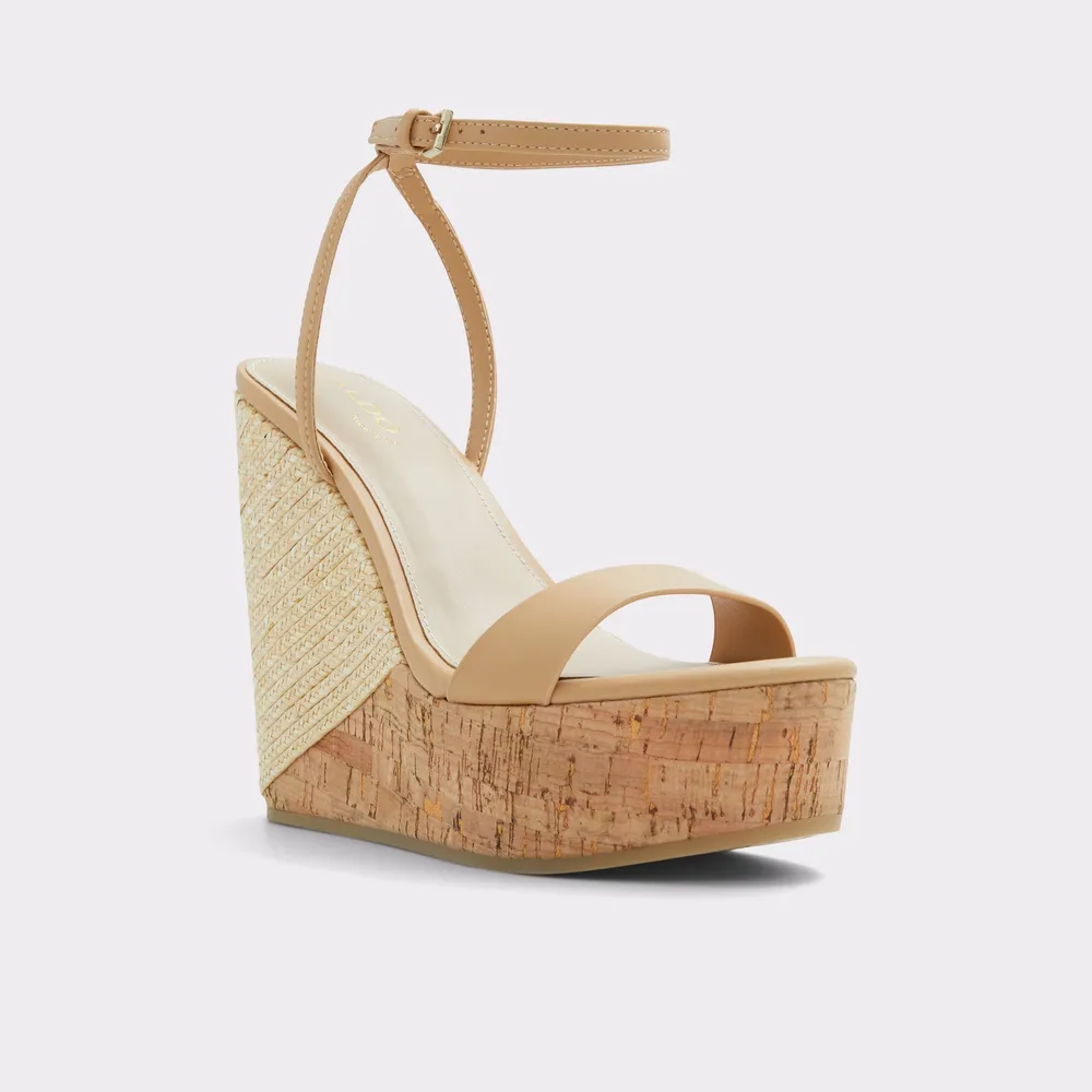 Marysol Other Dark Beige Women's Wedges & Espadrilles | ALDO Canada