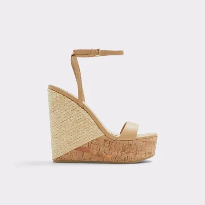 Marysol Other Dark Beige Women's Wedges & Espadrilles | ALDO Canada