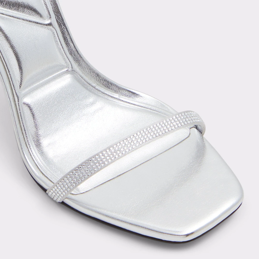 Maude Silver Women's Strappy sandals | ALDO Canada