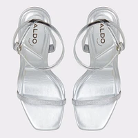 Maude Silver Women's Strappy sandals | ALDO Canada