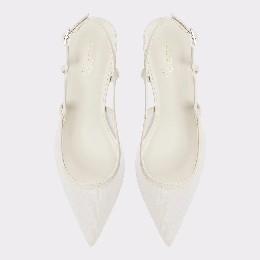 Maxina Crème Femmes Talons bas | ALDO Canada