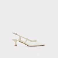 Maxina Cream Women's Kitten Heels | ALDO Canada