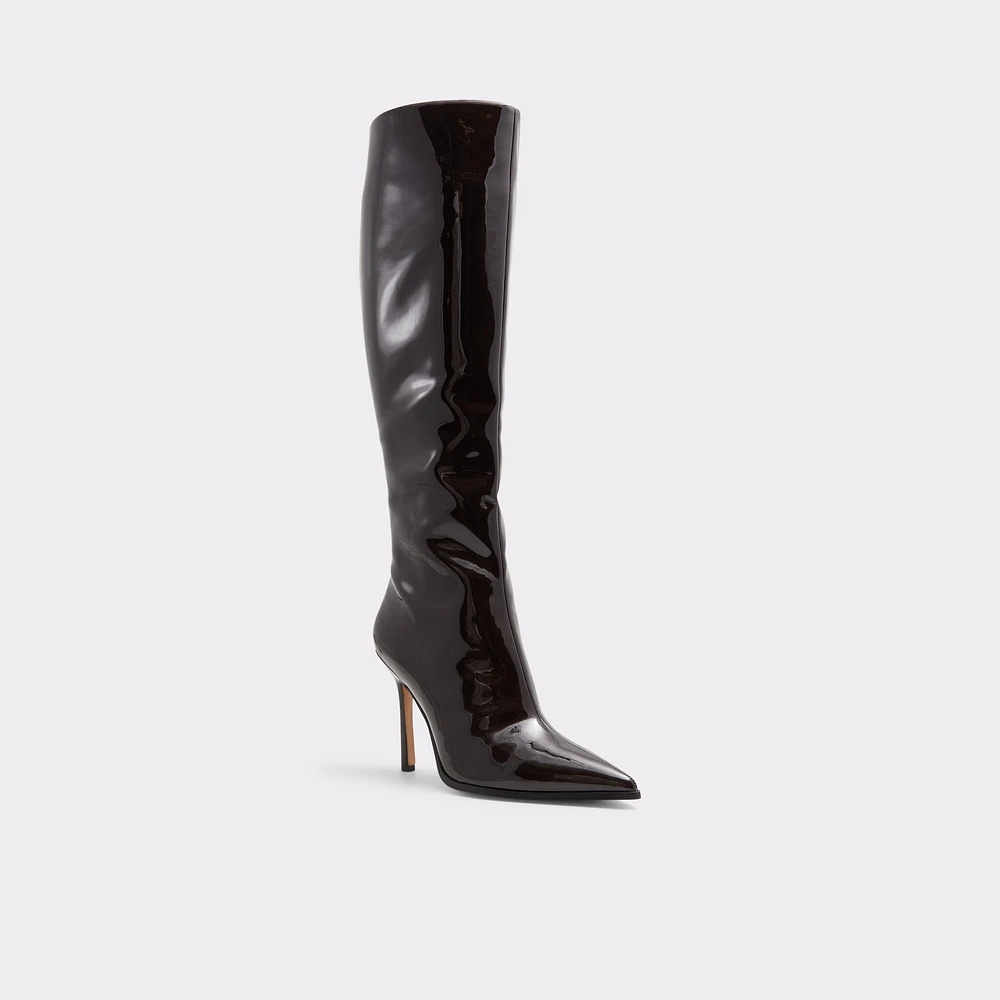 Maybellie Dark Brown Women's Tall Boots | ALDO Canada