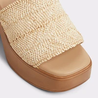 Maysee Naturel Femmes Sandales à talon | ALDO Canada