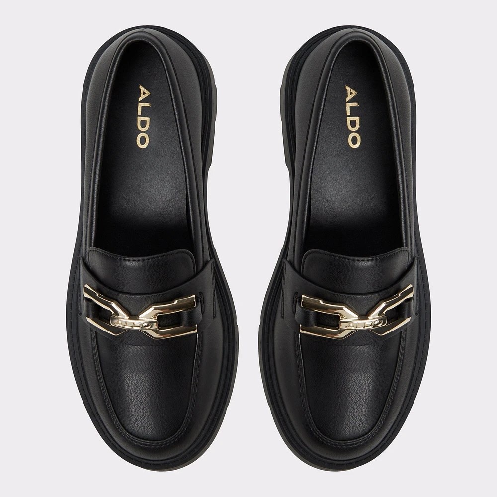 Mazey Black Synthetic Smooth Women's Loafers & Oxfords | ALDO Canada