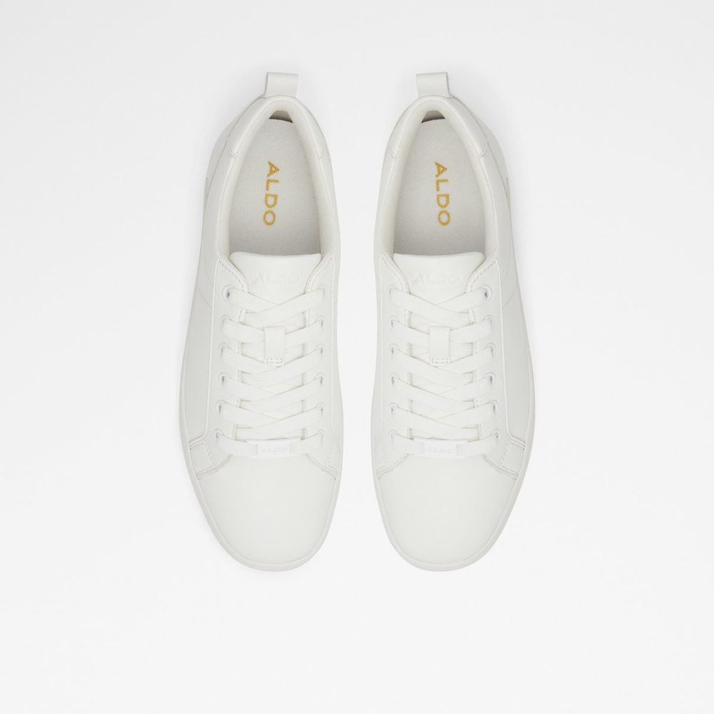 Meadow White Synthetic Smooth Women's Low top sneakers | ALDO US