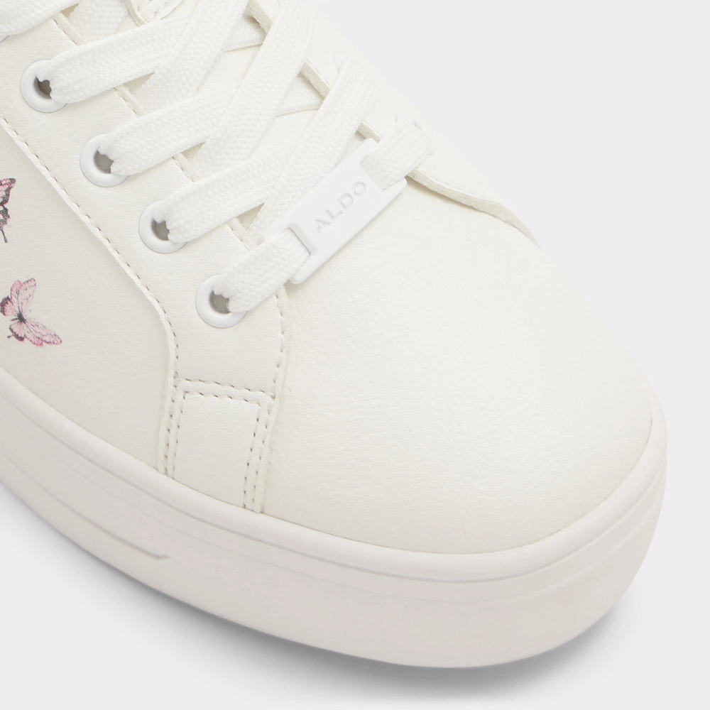 Meadow Autre Blanc Synthetic Femmes Sneakers bas | ALDO Canada