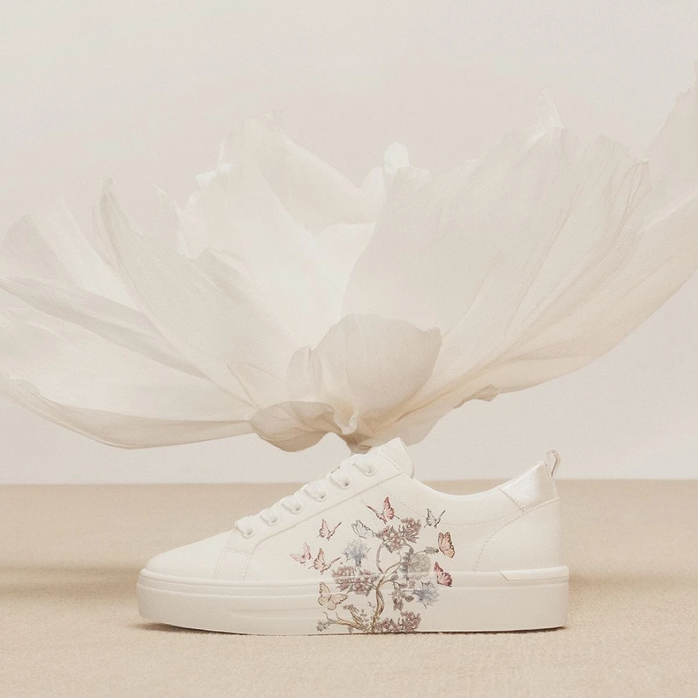 Meadow Autre Blanc Synthetic Femmes Sneakers bas | ALDO Canada