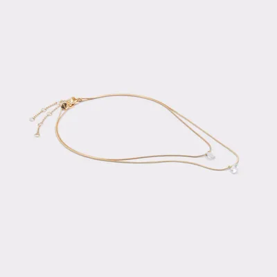 Mealonnie Gold/Clear Multi Women's Necklaces | ALDO US