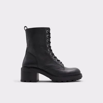 Meredelden Black Women's Combat boots | ALDO US