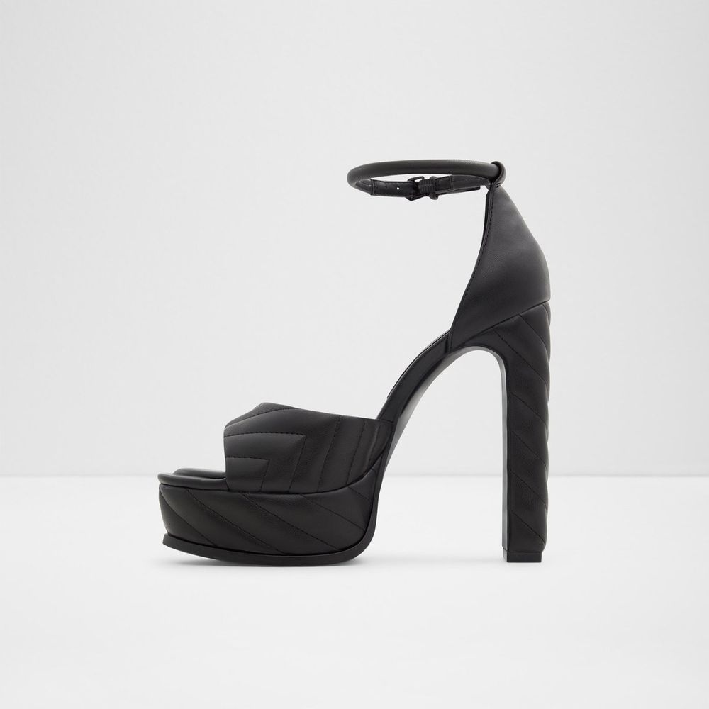 Milena Black Women's Heeled sandals | ALDO US