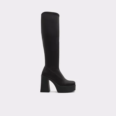 Moulin Black Textile Women's Dress boots | ALDO US