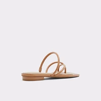 Mounis Autre Beige Foncé Femmes Sandales à talon plat | ALDO Canada