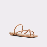 Mounis Autre Beige Foncé Femmes Sandales à talon plat | ALDO Canada