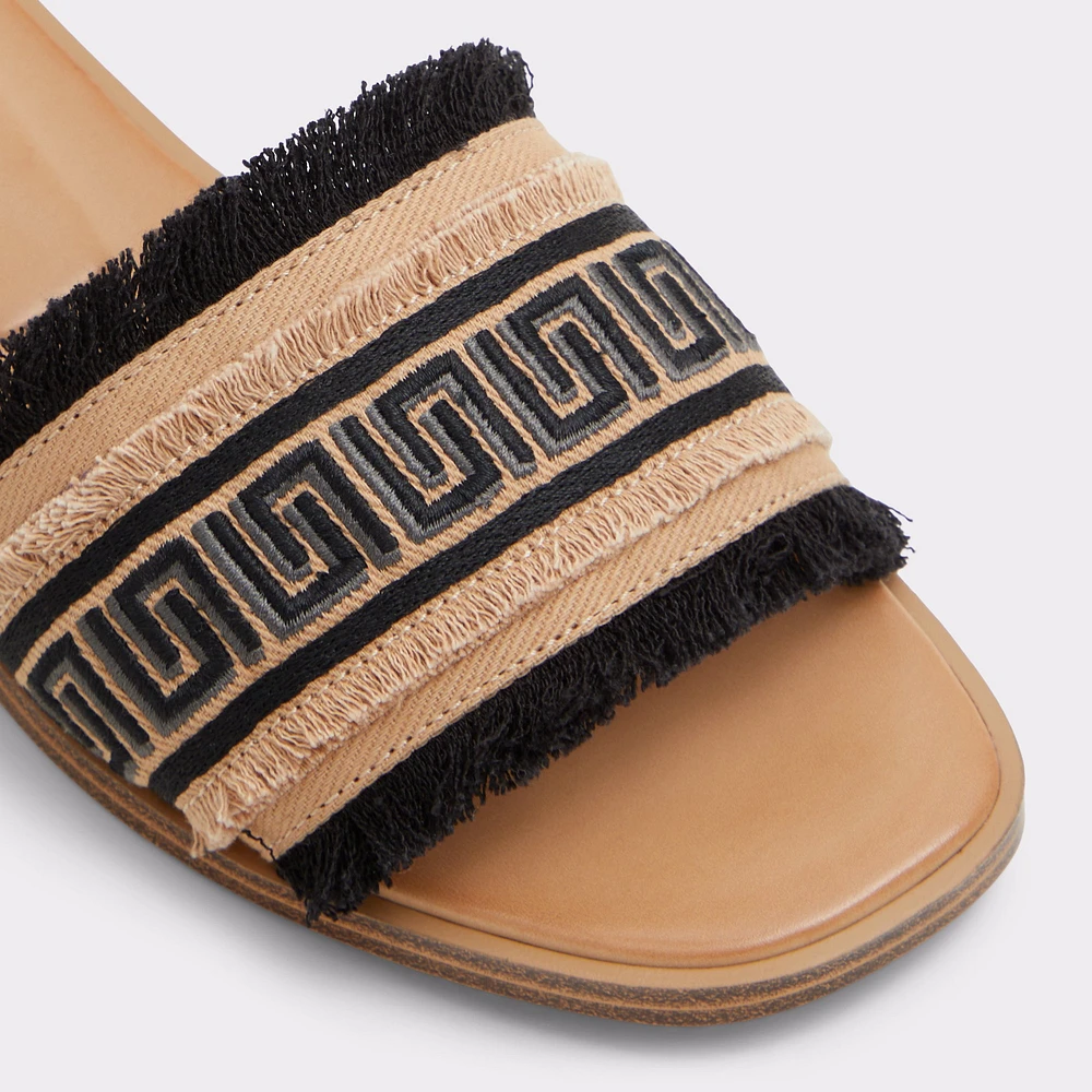 Nalani Noir Ouvert Femmes Sandales à talon plat | ALDO Canada
