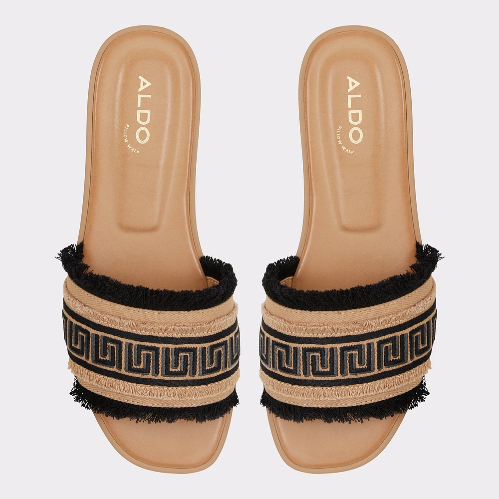 Nalani Noir Ouvert Femmes Sandales à talon plat | ALDO Canada