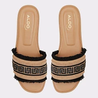 Nalani Noir Ouvert Femmes Sandales à talon plat | ALDO Canada