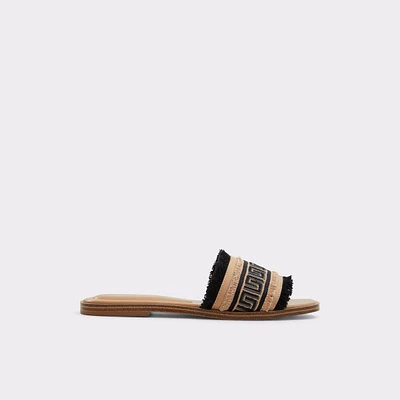 Nalani Noir Ouvert Femmes Sandales à talon plat | ALDO Canada