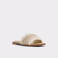 Nalani Beige Combo Women's Flat Sandals | ALDO Canada