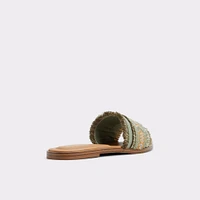 Nalani Other Green Women's Flat Sandals | ALDO Canada