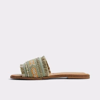 Nalani Other Green Women's Flat Sandals | ALDO Canada