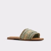 Nalani Other Green Women's Flat Sandals | ALDO Canada