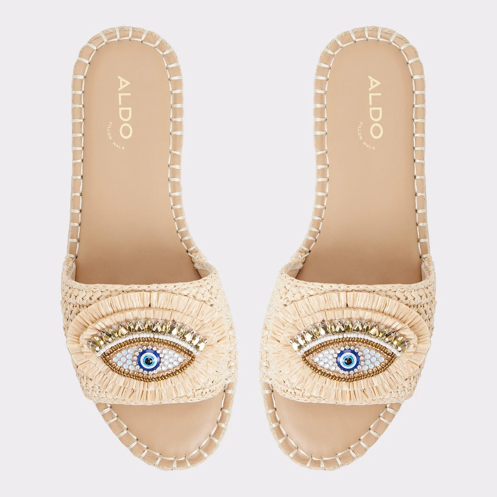 Nazar Natural Women's Flat Sandals | ALDO Canada