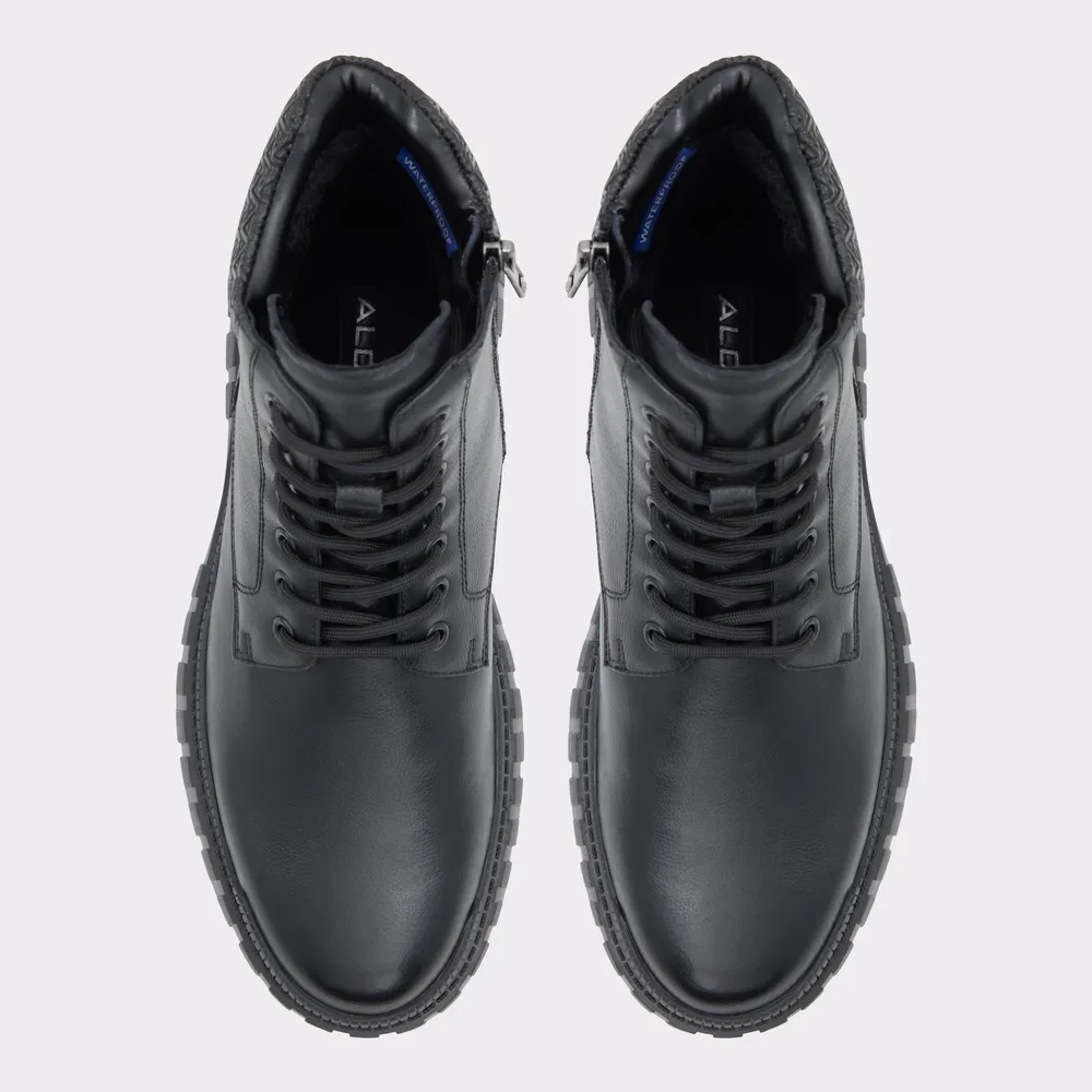 Newfield Other Black Leather Smooth Men's Winter boots | ALDO US