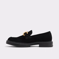 Norris Black Leather Suede Men's Loafers & Slip-Ons | ALDO Canada