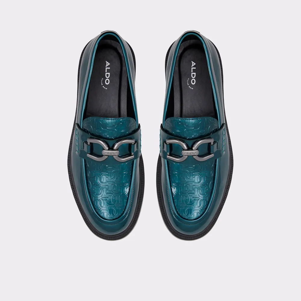 Norris Dark Green Men's Dress Shoes | ALDO Canada