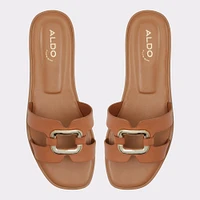 Nydaokin Beige Foncé Femmes Sandales à talon plat | ALDO Canada