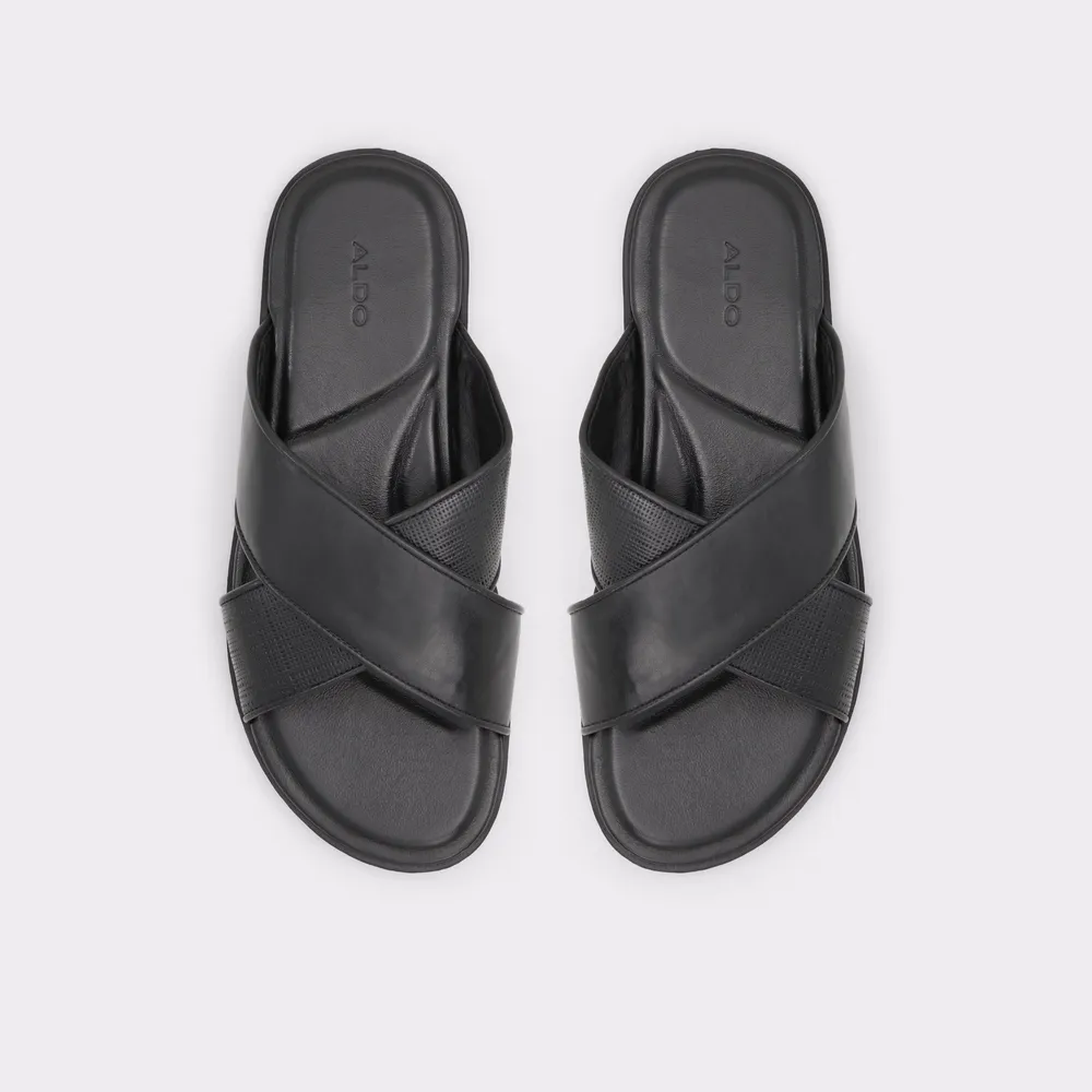 Omer Black Men's Slides | ALDO US