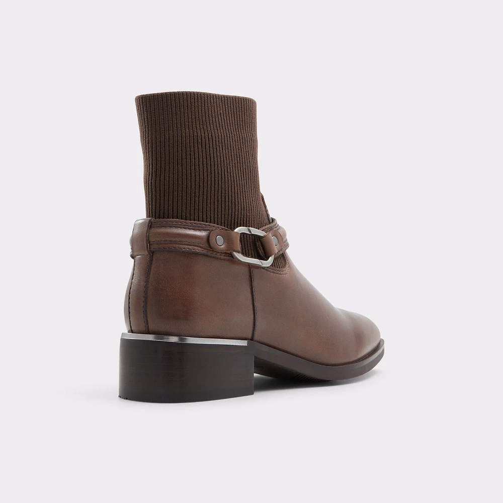 Onitram Dark Brown Women's Sock boots | ALDO Canada