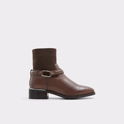 Onitram Dark Brown Women's Sock boots | ALDO Canada